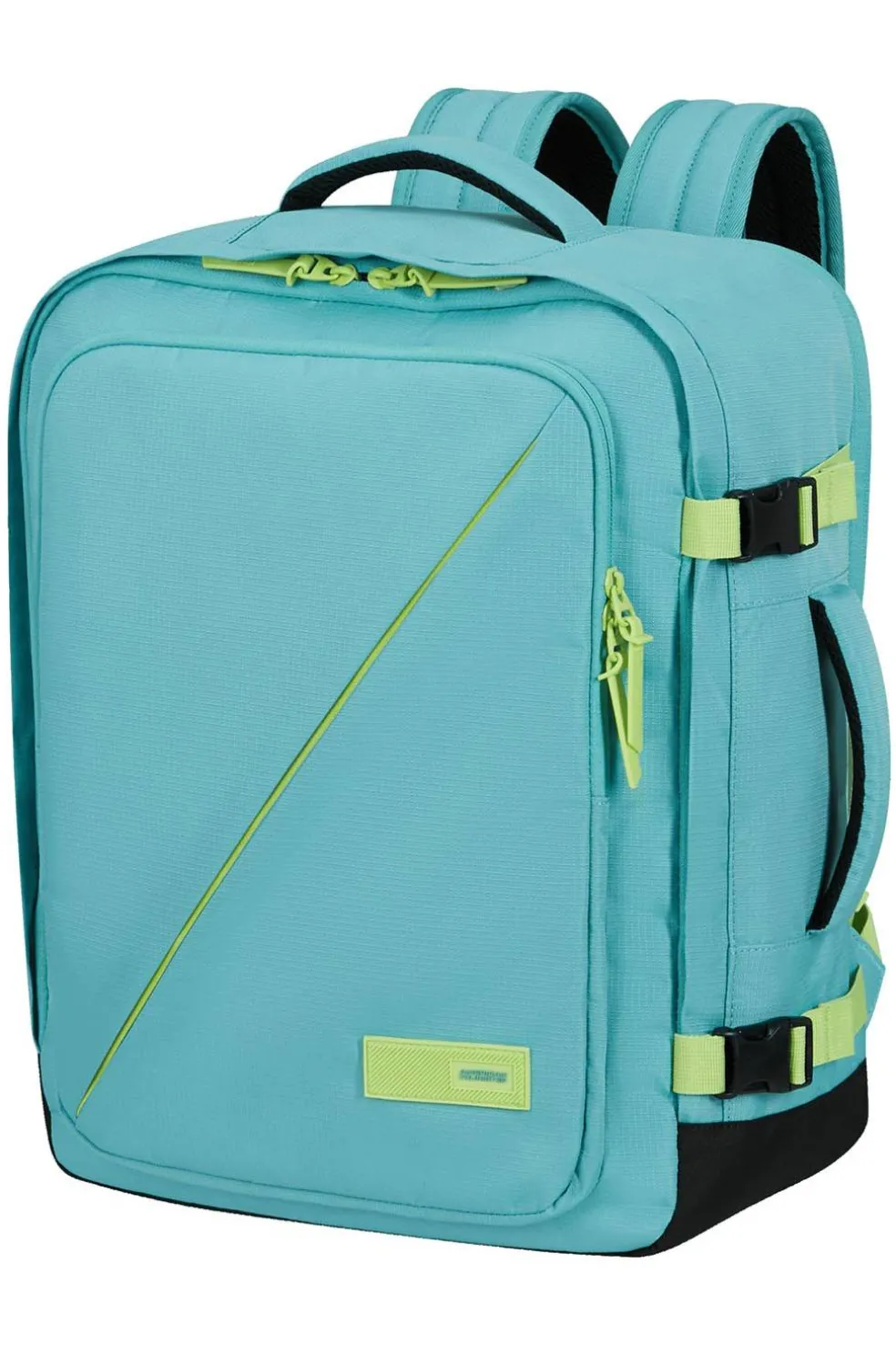Mochila American Tourister Take2cabin M Dusty Turquoise Lime