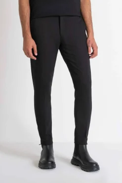 pantalón Antony Morato skinny fit thom de mezcla de algodon elastico MMTR00729 FA800163 9000