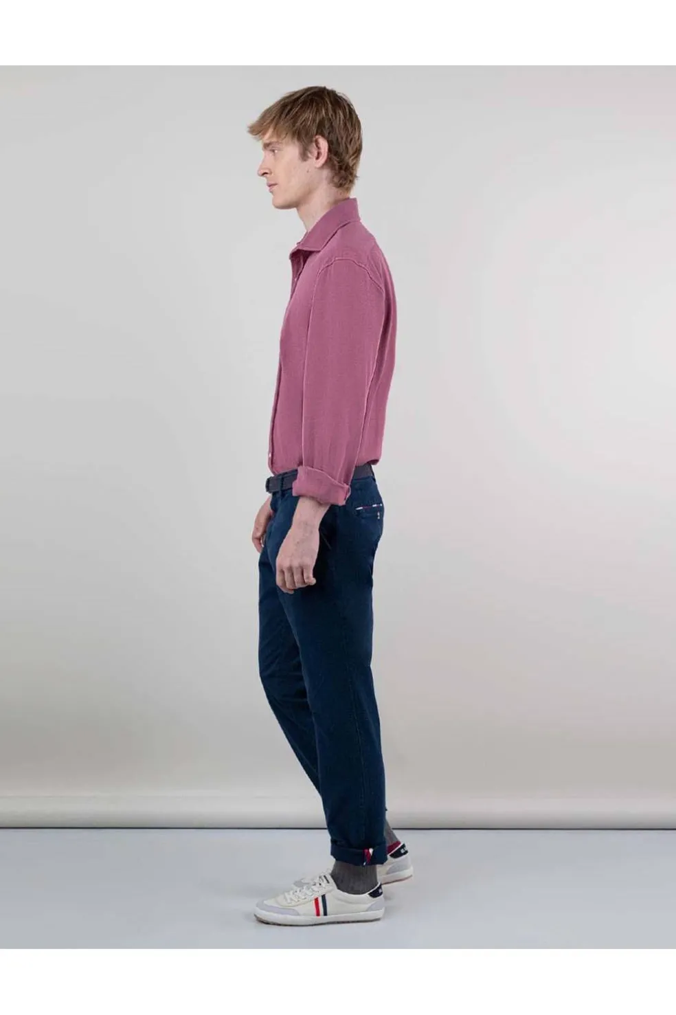 Pantalón Chino Hombre El Ganso Básico Marino 1020W240001