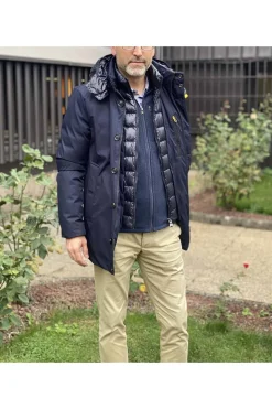 Parka Hetregó morales navy