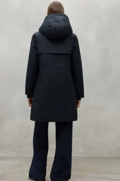 Parka Mujer Ecoalf Glamour 319 Negro