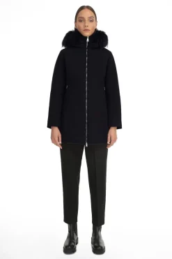 Parka mujer Hetregó farah navy