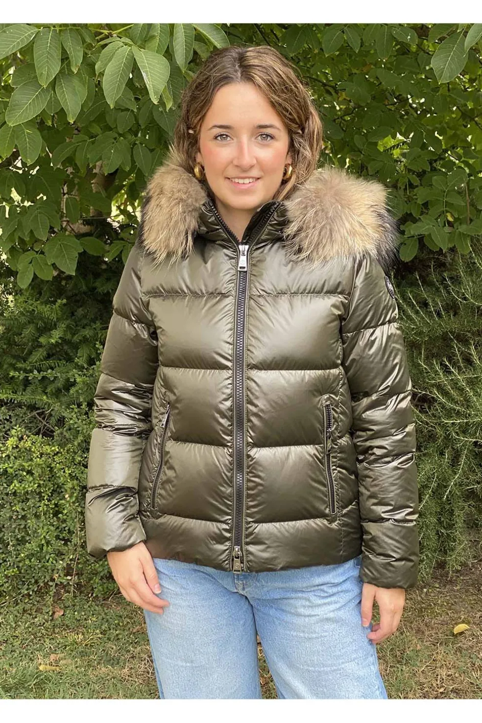 Plumífero Henry Arroway daniela dark kakhi