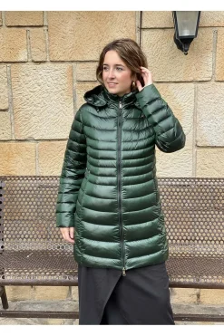 Plumífero Mujer Henry Arroway Cris royal green