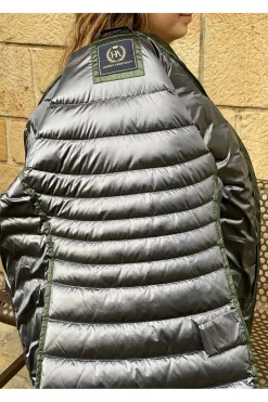 Plumífero Mujer Henry Arroway Cris royal green