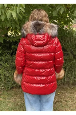 Plumífero Mujer Henry Arroway bella bright red