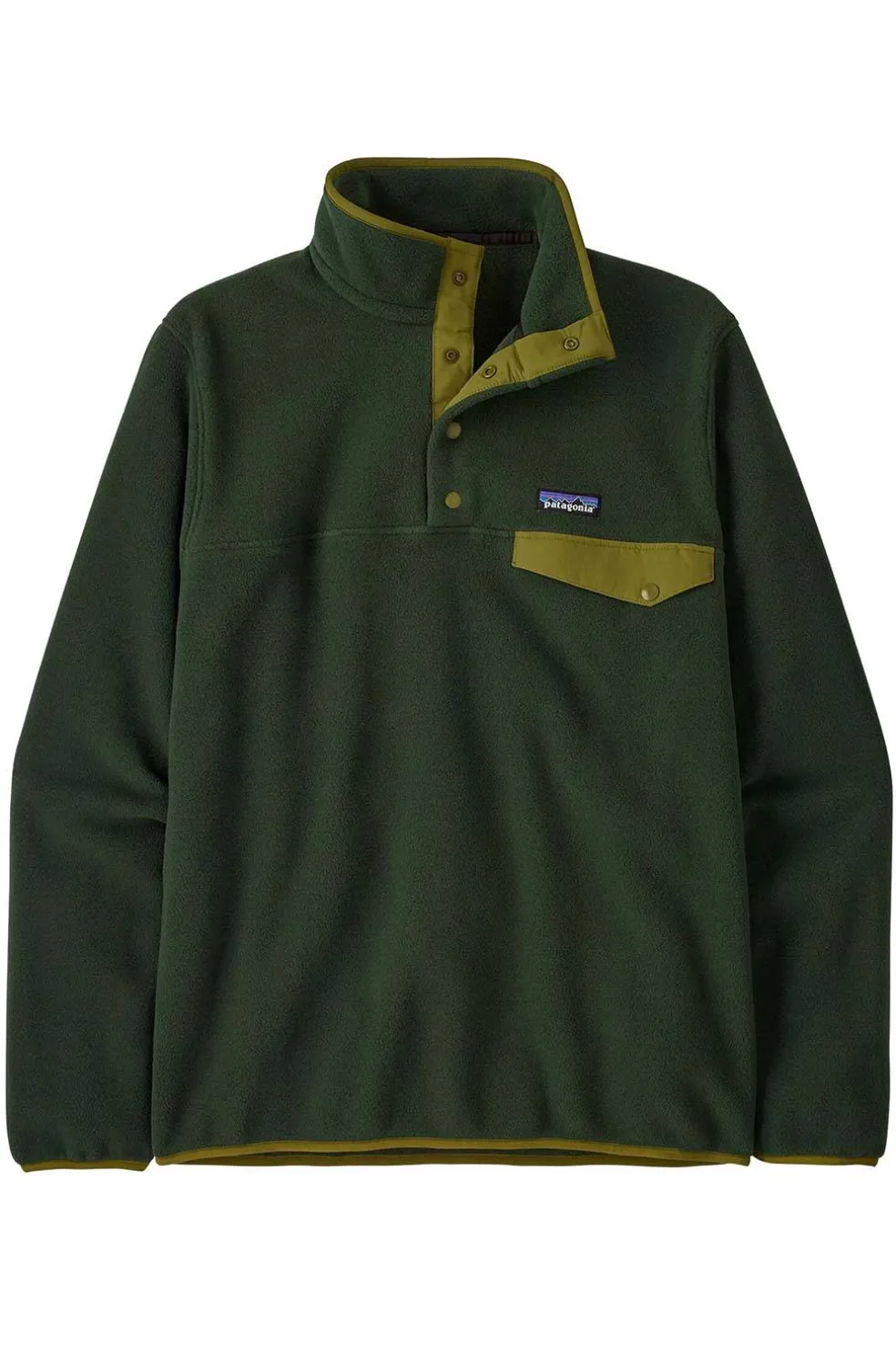 Polar Hombre Patagonia Lightweight Synchilla Snap-T Fleece 25551 OLGG Old Growth Green