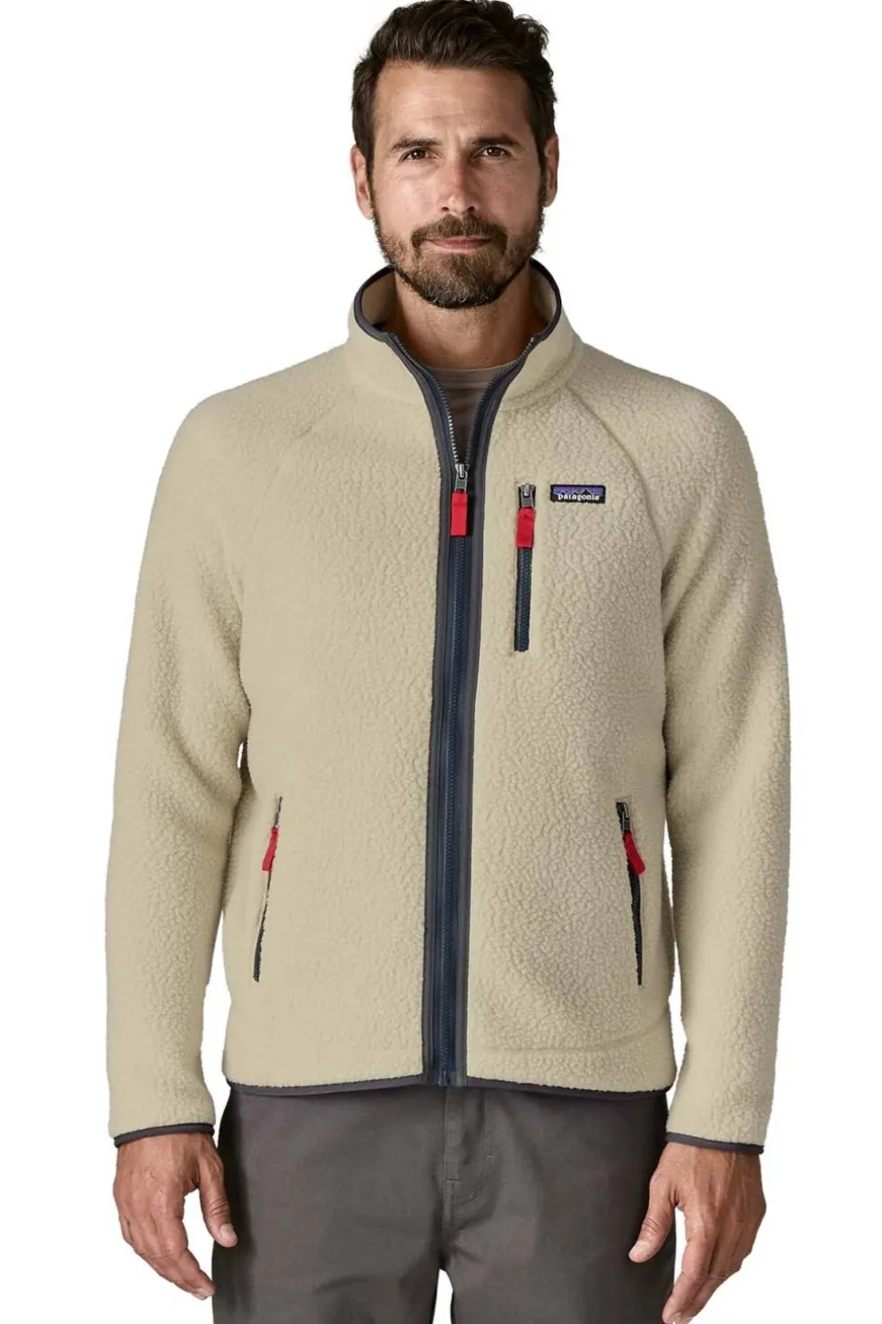 Polar Hombre Patagonia Retro Pile Jacket 22801 PSNM Pelican Smolder Blue