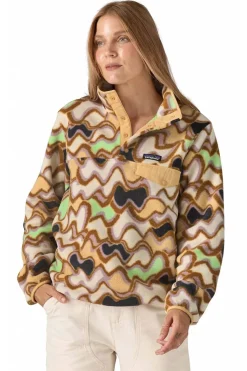 Polar Mujer Patagonia Lightweight Synchilla 25455 Small Currents Natural