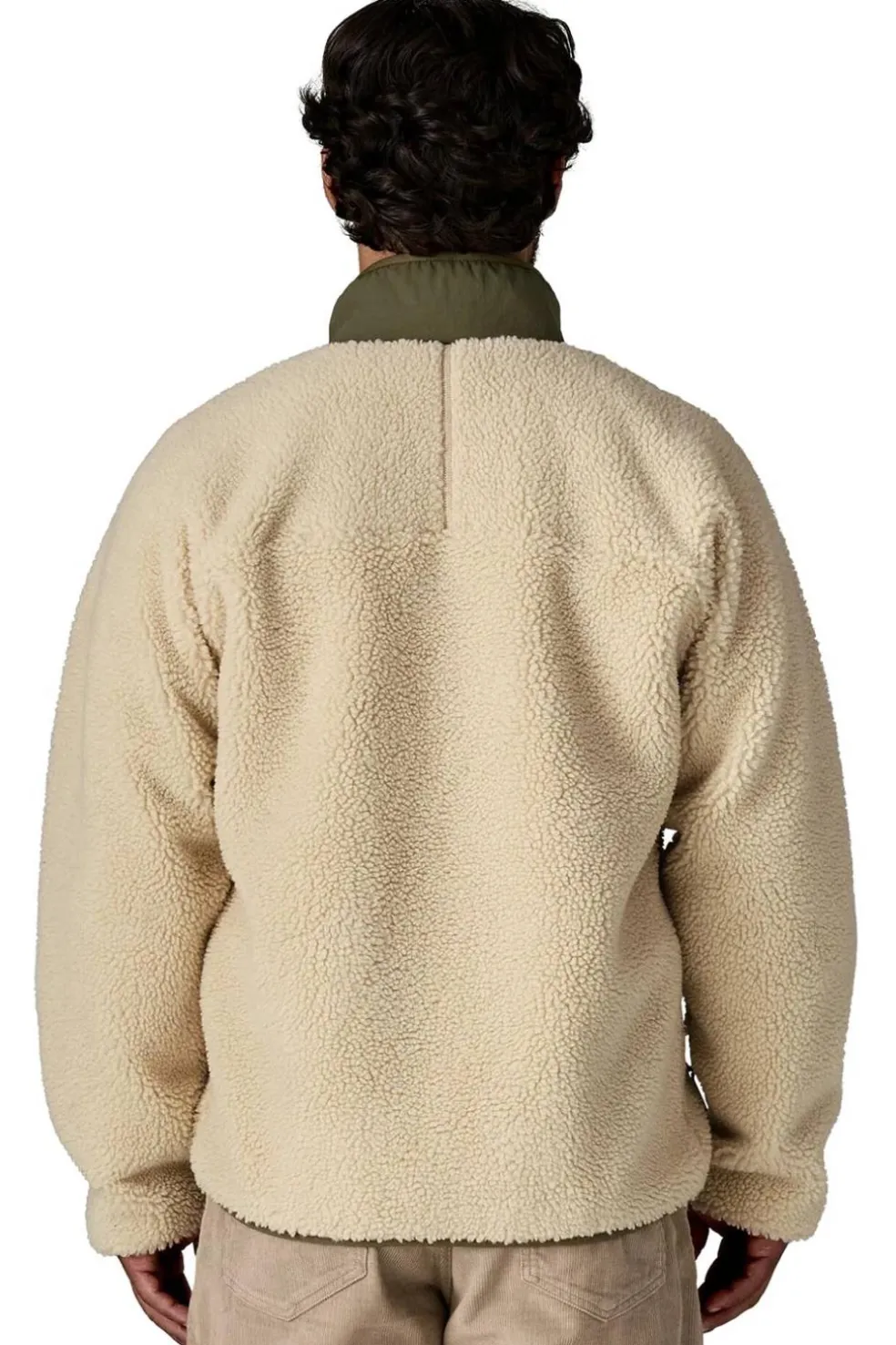 Polar Patagonia Hombre Classic Retro X Fleece 23057 DNBA Dark Natural Basin Green