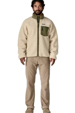Polar Patagonia Hombre Classic Retro X Fleece 23057 DNBA Dark Natural Basin Green