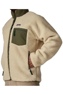Polar Patagonia Hombre Classic Retro X Fleece 23057 DNBA Dark Natural Basin Green