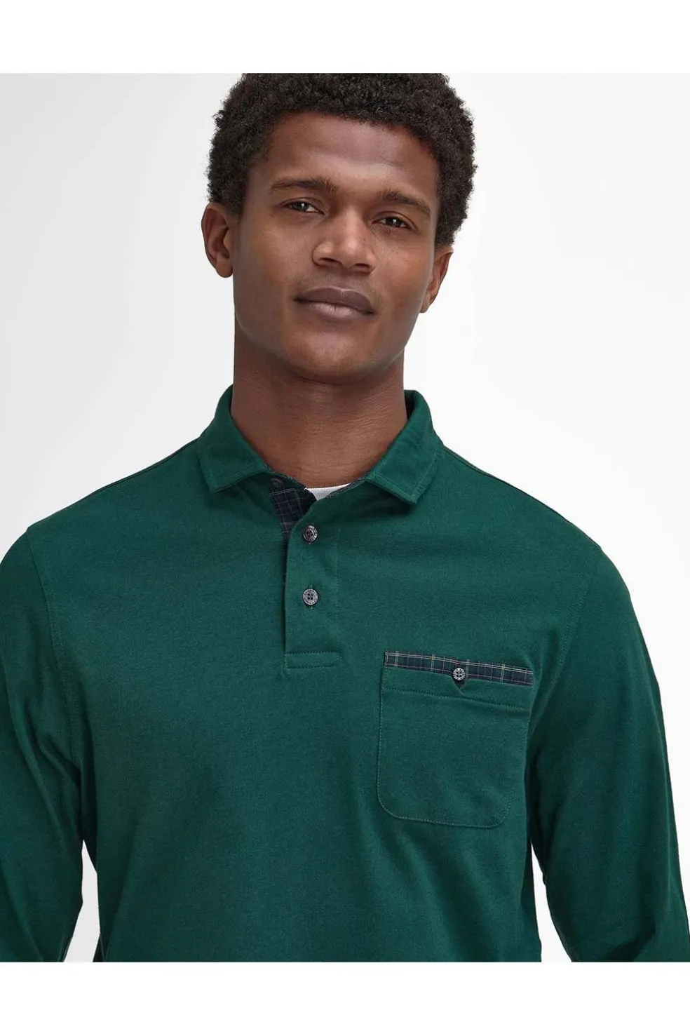 polo hombre barbour corpatch mml1219gn73