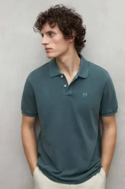 polo Hombre Ecoalf tedan 125 green shadow