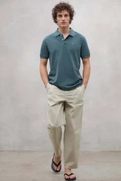 polo Hombre Ecoalf tedan 125 green shadow