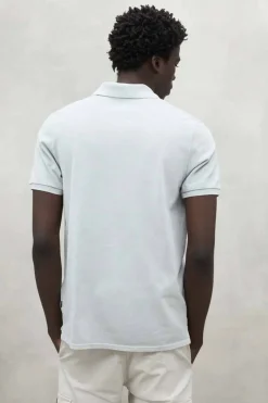 polo Hombre Ecoalf tedan 604 blue pearl