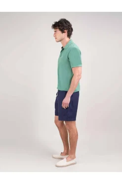 Polo Hombre El Ganso Piqué Garment Dyed 1100s250037 verde