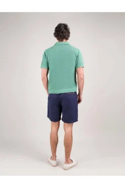 Polo Hombre El Ganso Piqué Garment Dyed 1100s250037 verde