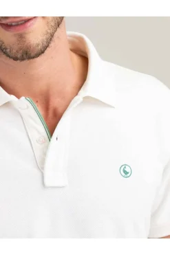 Polo Hombre El Ganso Piqué Garment Dyed 1100s250046 blanco
