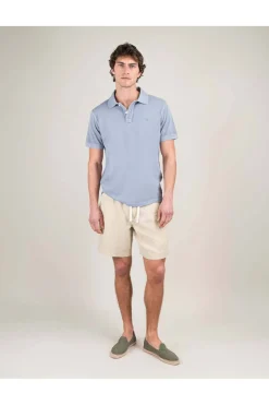 Polo Hombre El Ganso Piqué Garment Dyed 1100s250097 Azul