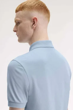 polo hombre Fred Perry m6000 y69 humo claro azul marino