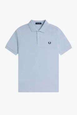 polo hombre Fred Perry m6000 y69 humo claro azul marino