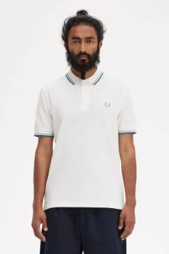 polo hombre Fred Perry m3600 v36 blanco