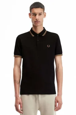 polo hombre Fred Perry m3600 u97 negro