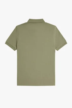 polo hombre Fred Perry m6000 y64 menta oliva verde noche