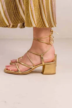 Sandalia Bryan Grecia 2605 artemis dorado