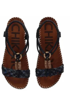 Sandalia Chika10 canelon mk 03 negro