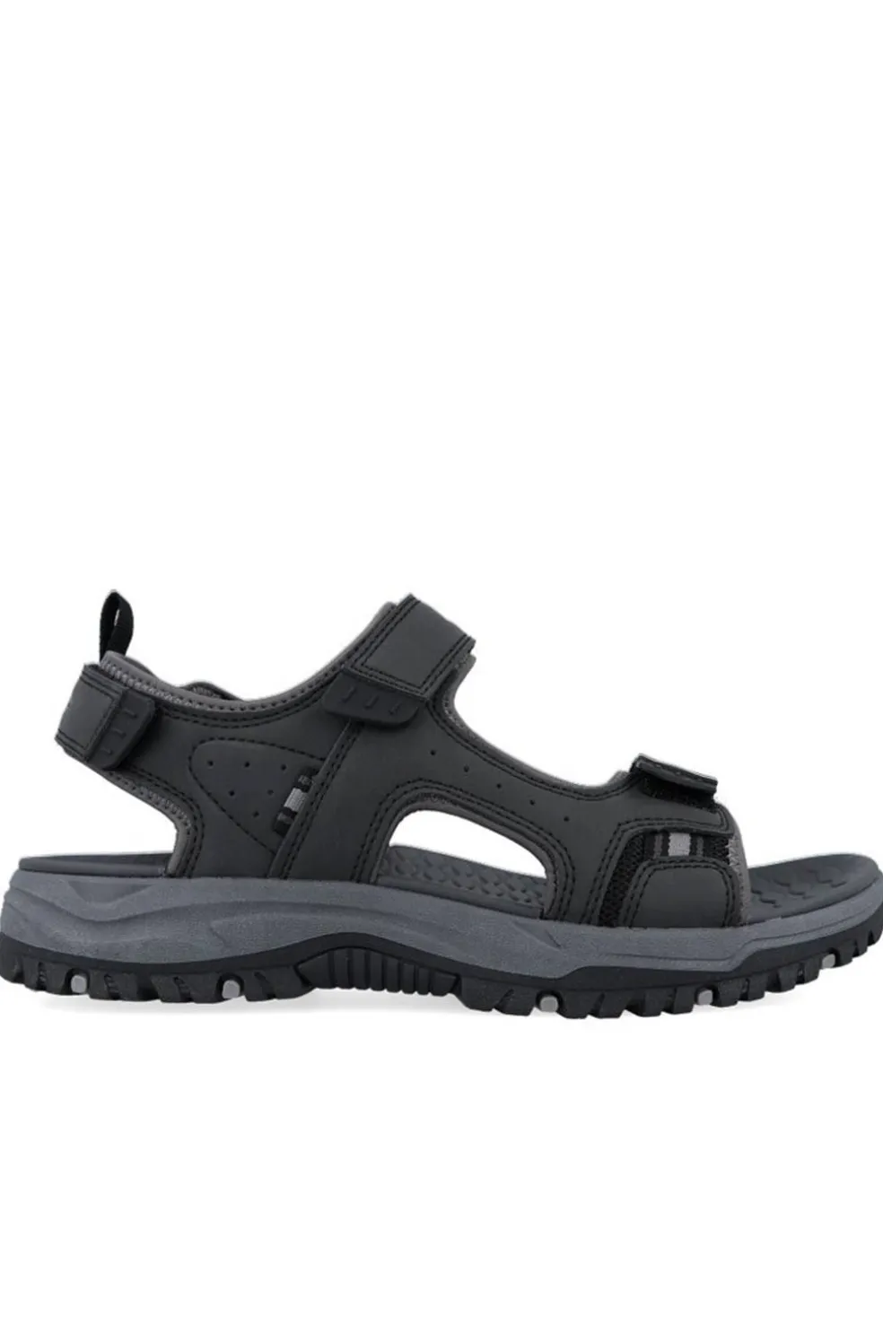 Sandalia Hombre Skechers relaxed fit prewitt rigdon 205139 black