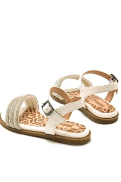 Sandalia Infantil Mustang maria 49086 c57768 strap shine silver