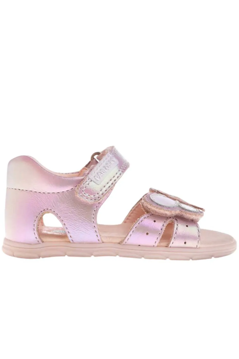 Sandalia Infantil Pablosky 01568 Durham Lila Adornos Liso