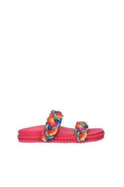 sandalia La Strada 2201033 coral red