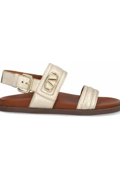 Sandalia Mujer Alpe isabela 5446 61 43 platino