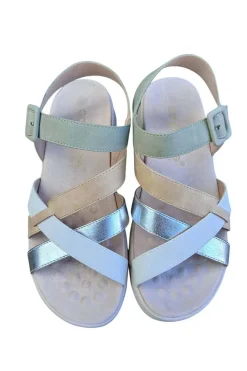 Sandalia Mujer Amarpies abz28638 kaki