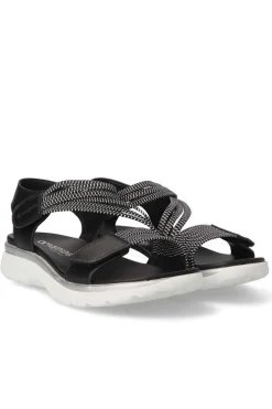 Sandalia Mujer Amarpies abz26591 negro