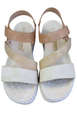 Sandalia Mujer Amarpies abz28637 cuero