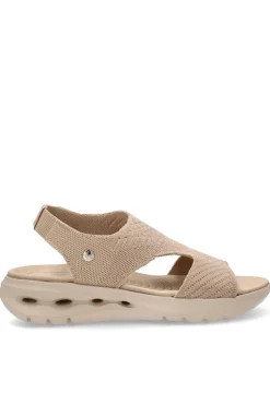 Sandalia Mujer Amarpies abz28655 beige