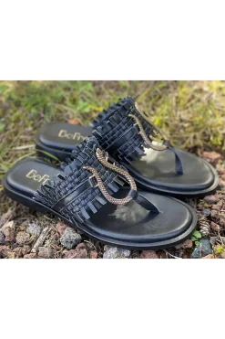 Sandalia Mujer BeFree Nice 105 Negro