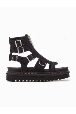 Sandalia Mujer Dr. Martens Olson Charcoal Grey 31542057 Tumbled Nubuck