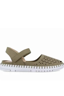 Sandalia Mujer Eoligeros Trompy Kaki