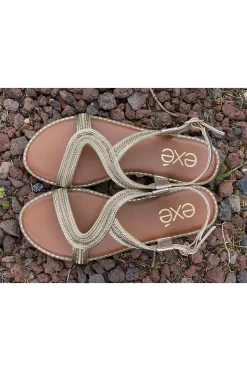 Sandalia Mujer Exé p3375 157 gold