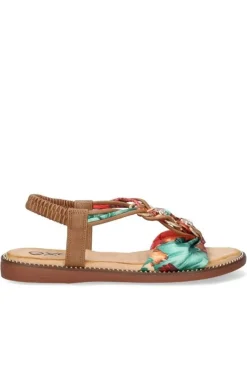 Sandalia Mujer Exé ZF1982 RR1 Camel