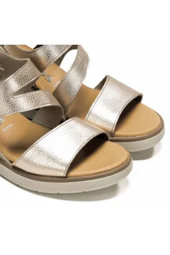 Sandalia Mujer Fluchos smash f1973 platino