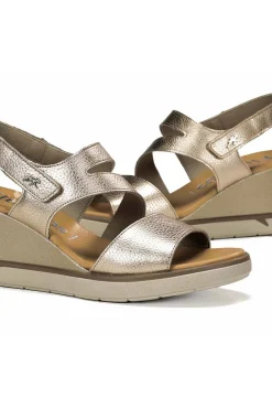 Sandalia Mujer Fluchos smash f1973 platino