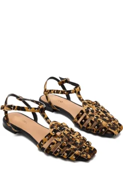 Sandalia Mujer Gioseppo Hatfield 75457 Leopard