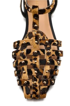 Sandalia Mujer Gioseppo Hatfield 75457 Leopard