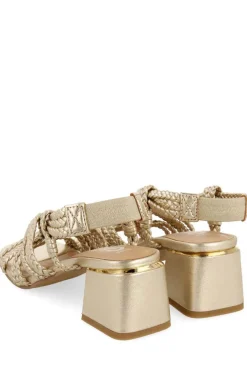 Sandalia Mujer Gioseppo Maliq 71744 Oro